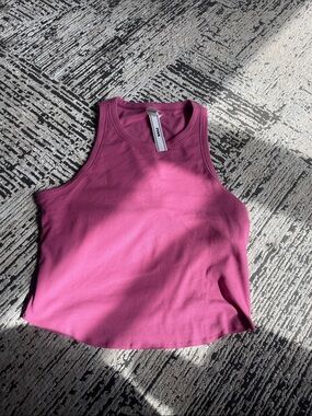 Victoria's Secret Ribbed Tank Top - Bright Pink